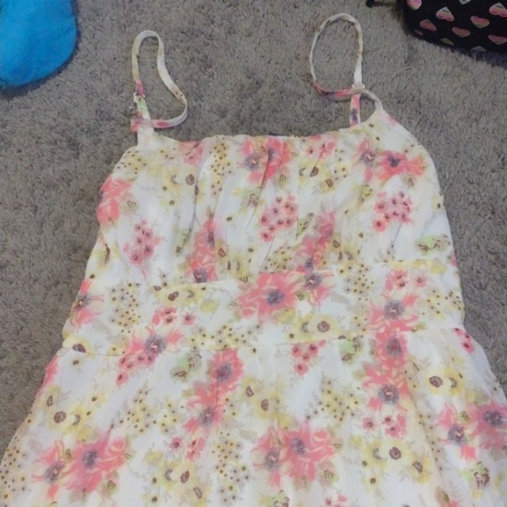 Beautiful Flower Dress Summer Spring Dress